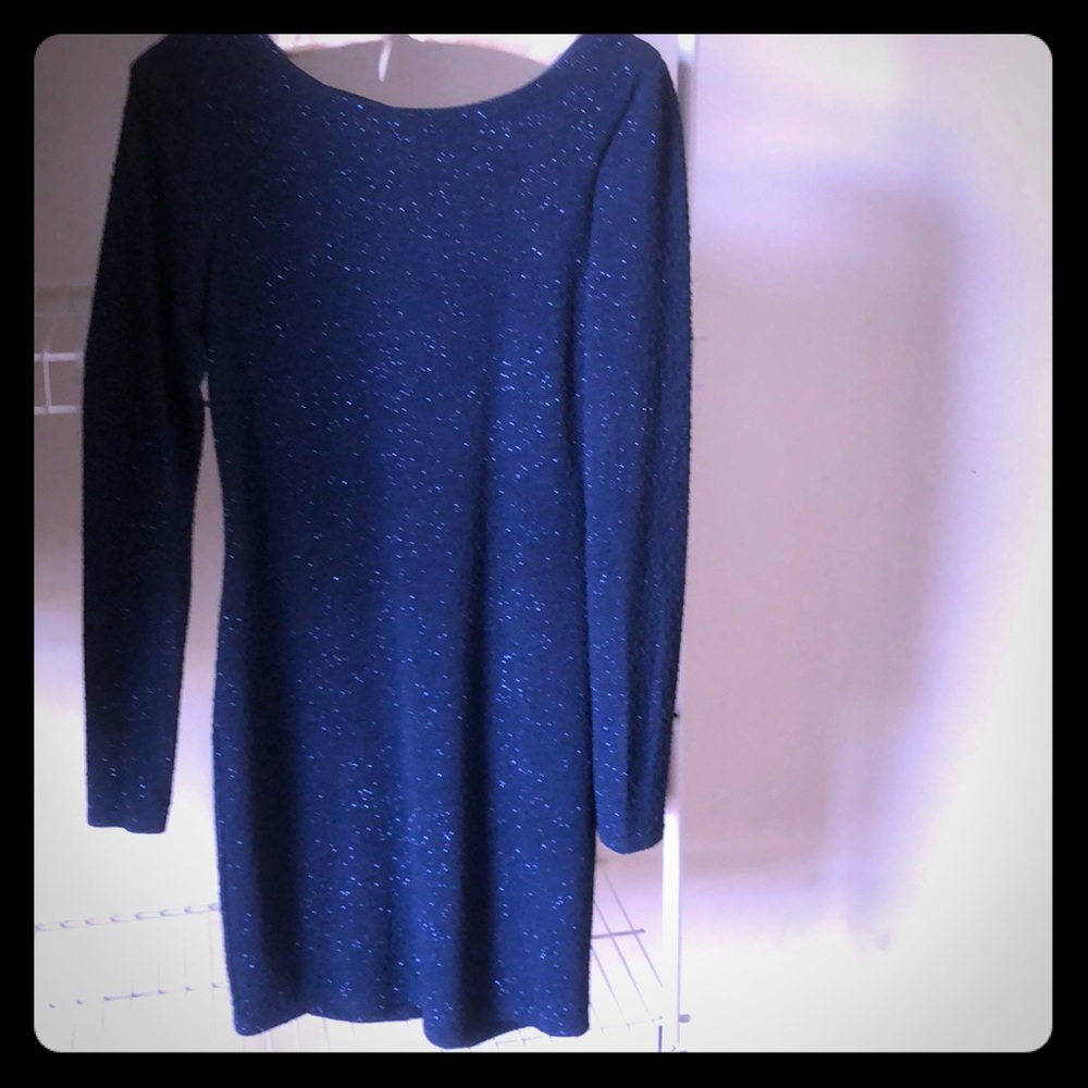 Speechless dress. Sequin, teal.